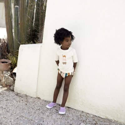 Lässig Rashguard s krátkým rukávem Camel - Nature, 7 - 12 m - obrázek