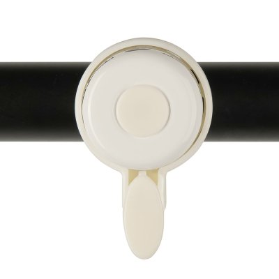 CrazySafety Zvonek na kolo Tygr - Bílý - obrázek