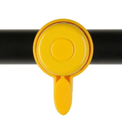 CrazySafety Zvonek na kolo Leopard - Žlutý - obrázek