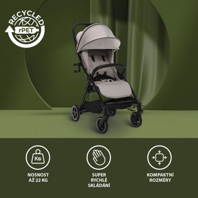 Zopa Kočárek Quiq 2 - Metal Grey - obrázek