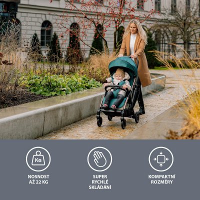 Zopa Kočárek Quiq 2 - Tornado Grey - obrázek