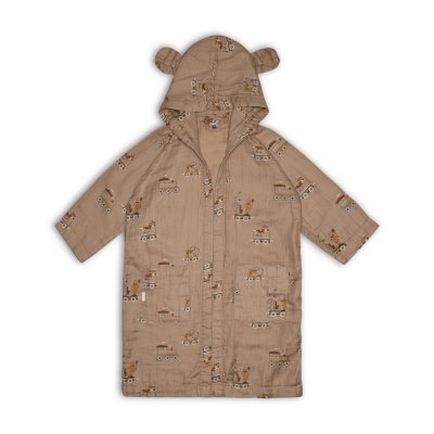 Nuuroo Erin Mušelínový župan - Carnival Train, vel. 3 - 4 roky - obrázek