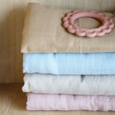 Nuuroo Lou Mušelínové plenky 2 ks - Natural - obrázek