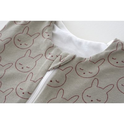 Träumeland Letní spací pytel Liebmich - Kuschelhase Grün, 110 cm - obrázek