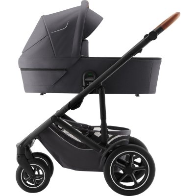 Britax Römer Set kočárek Smile 5Z + hluboká korba + Autosedačka Baby-Safe Pro - Midnight Grey - obrázek