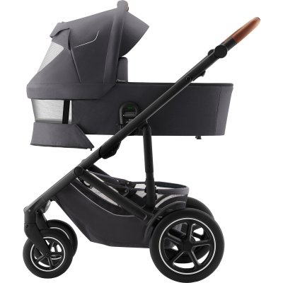 Britax Römer Set kočárek Smile 5Z + hluboká korba + Baby-Safe Pro + Vario Base 5Z - Midnight Grey - obrázek