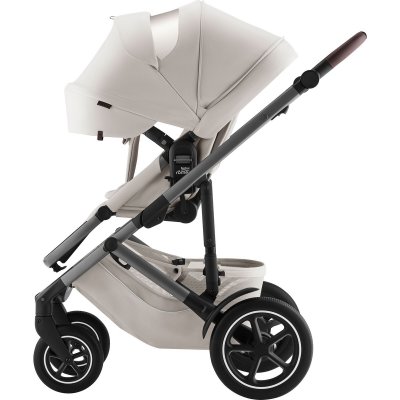 Britax Römer Set kočárek Smile 5Z + hluboká korba + Baby-Safe Pro Lux + Vario Base 5Z - Soft Taupe - obrázek
