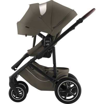 Britax Römer Set kočárek Smile 5Z + hluboká korba + Baby-Safe Pro Lux + Vario Base 5Z - Urban Olive - obrázek