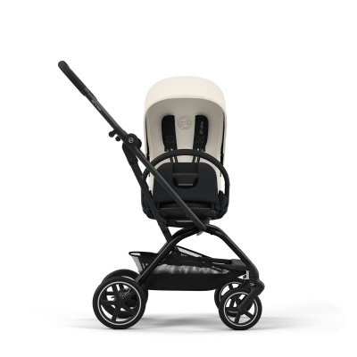 Cybex Eezy S Twist+ 2 - Black/Canvas White - obrázek