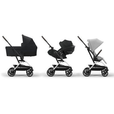 Cybex Eezy S Twist+ 2 - Silver/Fog Grey - obrázek