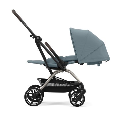 Cybex Eezy S Twist+ 2 - Taupe/Stormy Blue - obrázek