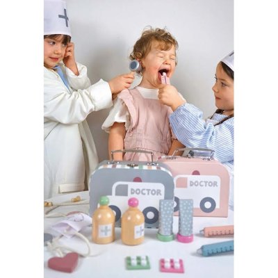JaBaDaBaDo doktorský kufřík - Růžový - obrázek