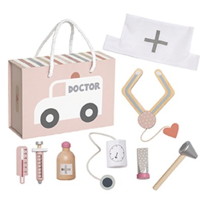 JaBaDaBaDo doktorský kufřík - Růžový