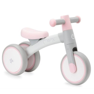 MoMi Tedi Odrážedlo + Helma Mimi - Růžová - obrázek