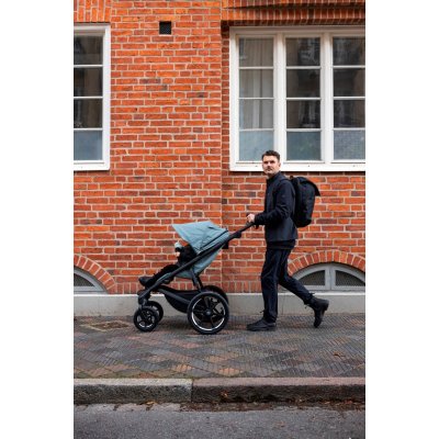 Thule Urban Glide 4-wheel Kompletní kočárek - Mid Blue/Mid Blue - obrázek