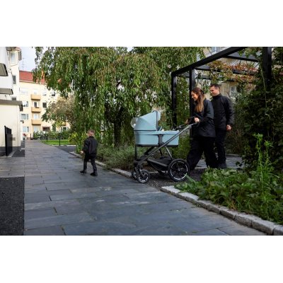 Thule Urban Glide 4-wheel Kompletní kočárek + příslušenství - Mid Blue - obrázek