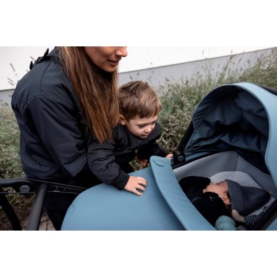 Thule Urban Glide 4-wheel Kompletní kočárek + příslušenství - Mid Blue - obrázek