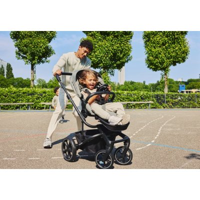 EasyWalker Harvey5 Air XXL Set Kombinovaný kočárek s příslušenstvím - Midnight Black - obrázek