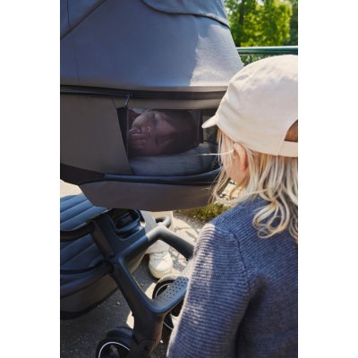 EasyWalker Harvey5 Air XXL Set Kombinovaný kočárek Premium s příslušenstvím - Mineral Grey - obrázek