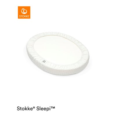 Stokke Sleepi Mini Prostěradlo V3 Fans Grey - obrázek