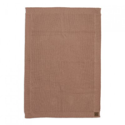 Elodie Details Vlněná deka Moss-Knitted Blanket - Faded Rose NEW - obrázek