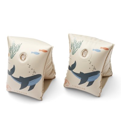 Liewood Shirley Nafukovací rukávky 2 ks - Sea Creature/Sandy, 15 - 30 kg