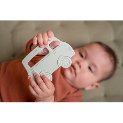 Little Dutch Kousátko silikonové - Autobus - obrázek