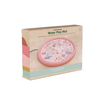 Little Dutch Stříkací hrací podložka - Ocean Dreams Pink - obrázek
