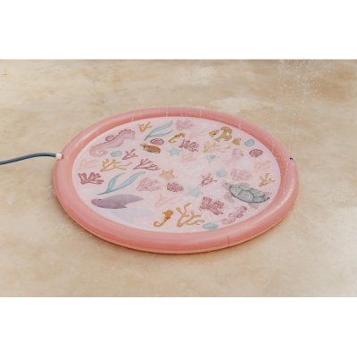 Little Dutch Stříkací hrací podložka - Ocean Dreams Pink - obrázek