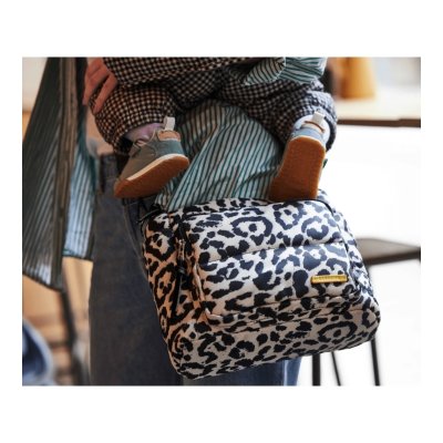 BabaBing Taška cross body/Organizér Joey - Leopard - obrázek