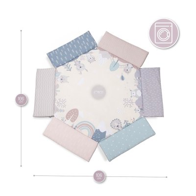 MoMi Hrací deka - Pastel - obrázek