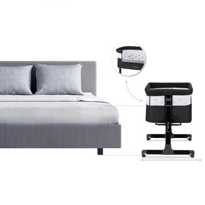 MoMi Revo Postýlka - Tmavě šedá - obrázek