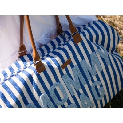 Childhome Přebalovací taška Mommy Bag Canvas - Electric Blue - obrázek