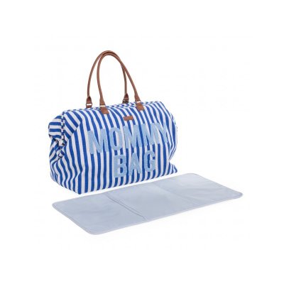 Childhome Přebalovací taška Mommy Bag Canvas - Electric Blue - obrázek