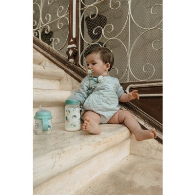 Suavinex Walk Kojenecká láhev M 270 ml - Zelená - obrázek