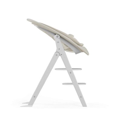 Cybex Click & Fold Rostoucí židlička 4in1 - All White - obrázek