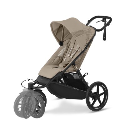 Cybex Avi Spin Sportovní kočárek - Almond Beige - obrázek