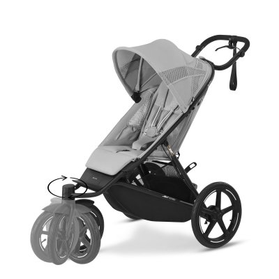 Cybex Avi Spin Sportovní kočárek - Fog Grey - obrázek
