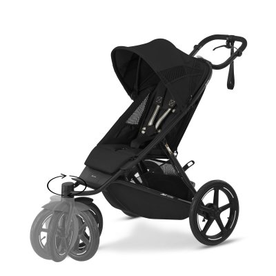 Cybex Avi Spin Sportovní kočárek - Moon Black - obrázek