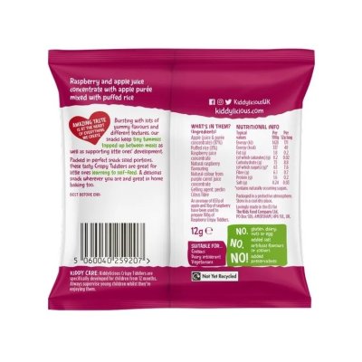 Kiddylicious Křupavé rybičky - Malina, 12 g - Q8965_Kiddylicious_Krupave_rybicky_Malina_001.jpg