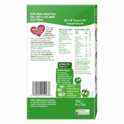 Kiddylicious Koláčky Multipack - Jablko, 6 x 22 g - Q8976_Kiddylicious_Kolacky_Multipack_Jablko_001.jpg