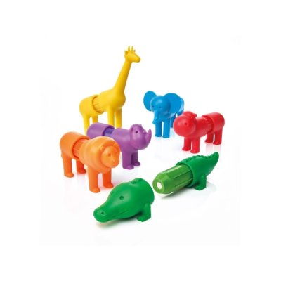 SmartMax Moje první Safari zvířátka 18 ks - obrázek