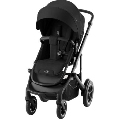 Britax Römer Smile 5Z Set Kočárek + autosedačka Baby-Safe Core + báze + adaptéry - Space Black - obrázek