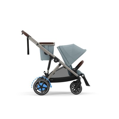 Cybex e-Gazelle S - Taupe/Stormy Blue - obrázek