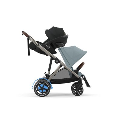Cybex e-Gazelle S - Taupe/Stormy Blue - obrázek