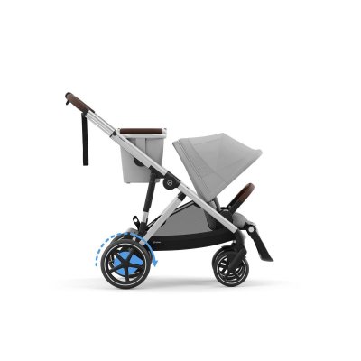 Cybex e-Gazelle S - Silver/Stone Grey - obrázek