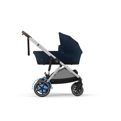 Cybex e-Gazelle S - Silver/Ocean Blue - obrázek