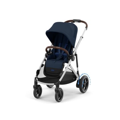 Cybex e-Gazelle S - Silver/Ocean Blue
