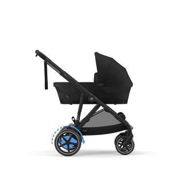 Cybex e-Gazelle S - Black/Moon Black - obrázek