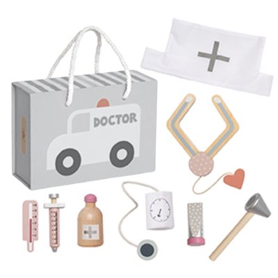 JaBaDaBaDo doktorský kufřík - Šedý